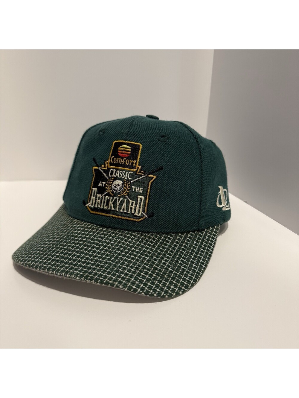 Vintage Comfort Classic At The Brickyard Snapback Logo Athletic Golf Men’s